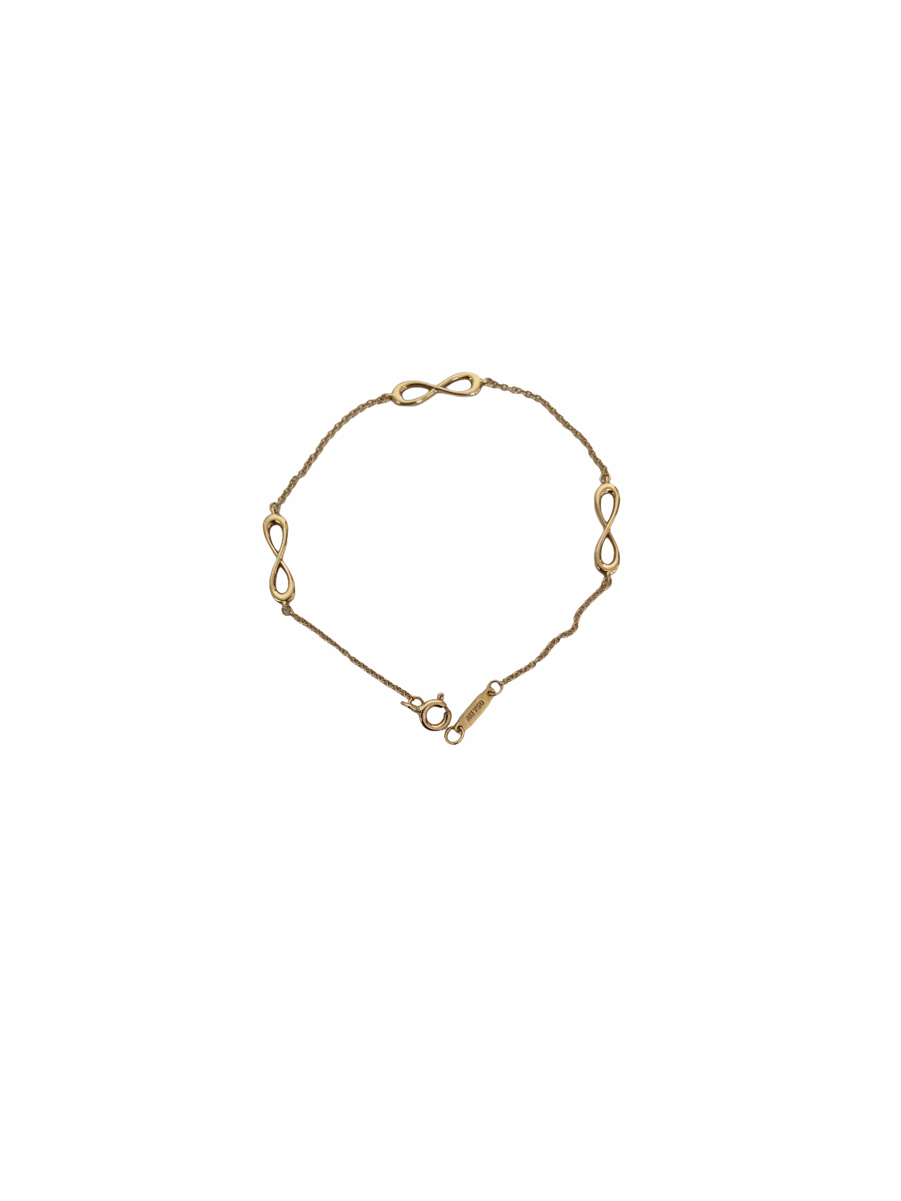 Pre Owned Tiffany Infinity Endless Bracelet