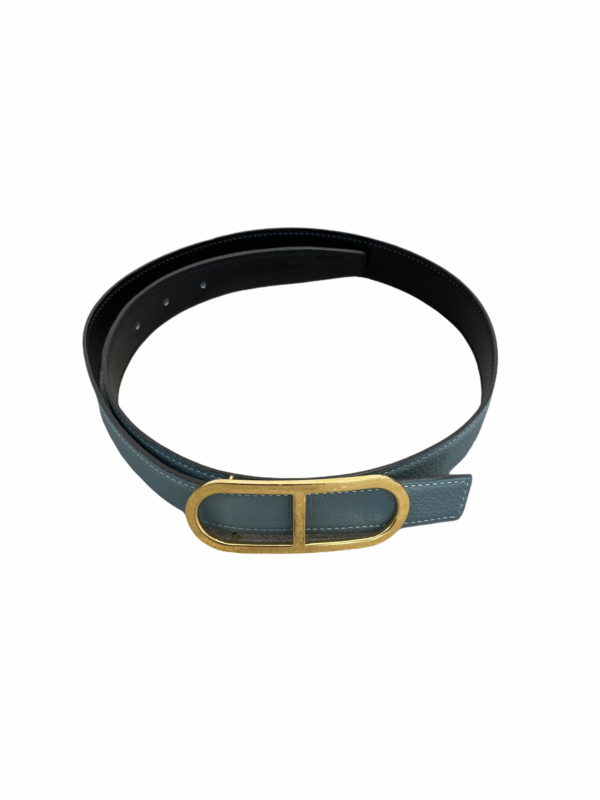 Hermes Leather Reversible Belt Strap