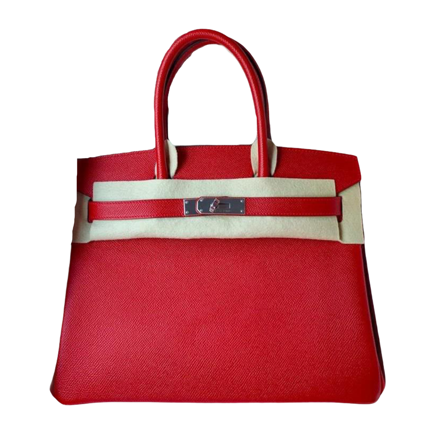 Hermes Birkin 25 Rouge Casaque Epsom Phw