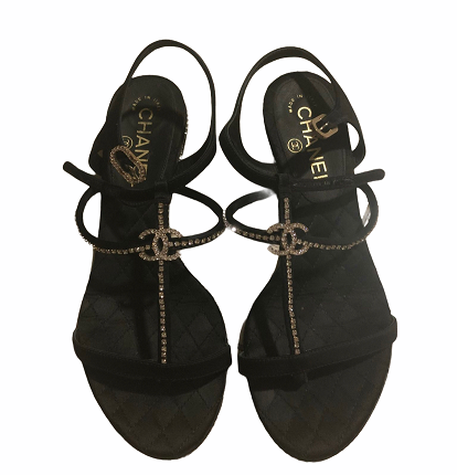 Pre Owned Chanel sandals size 37 EU | Perfect Condition