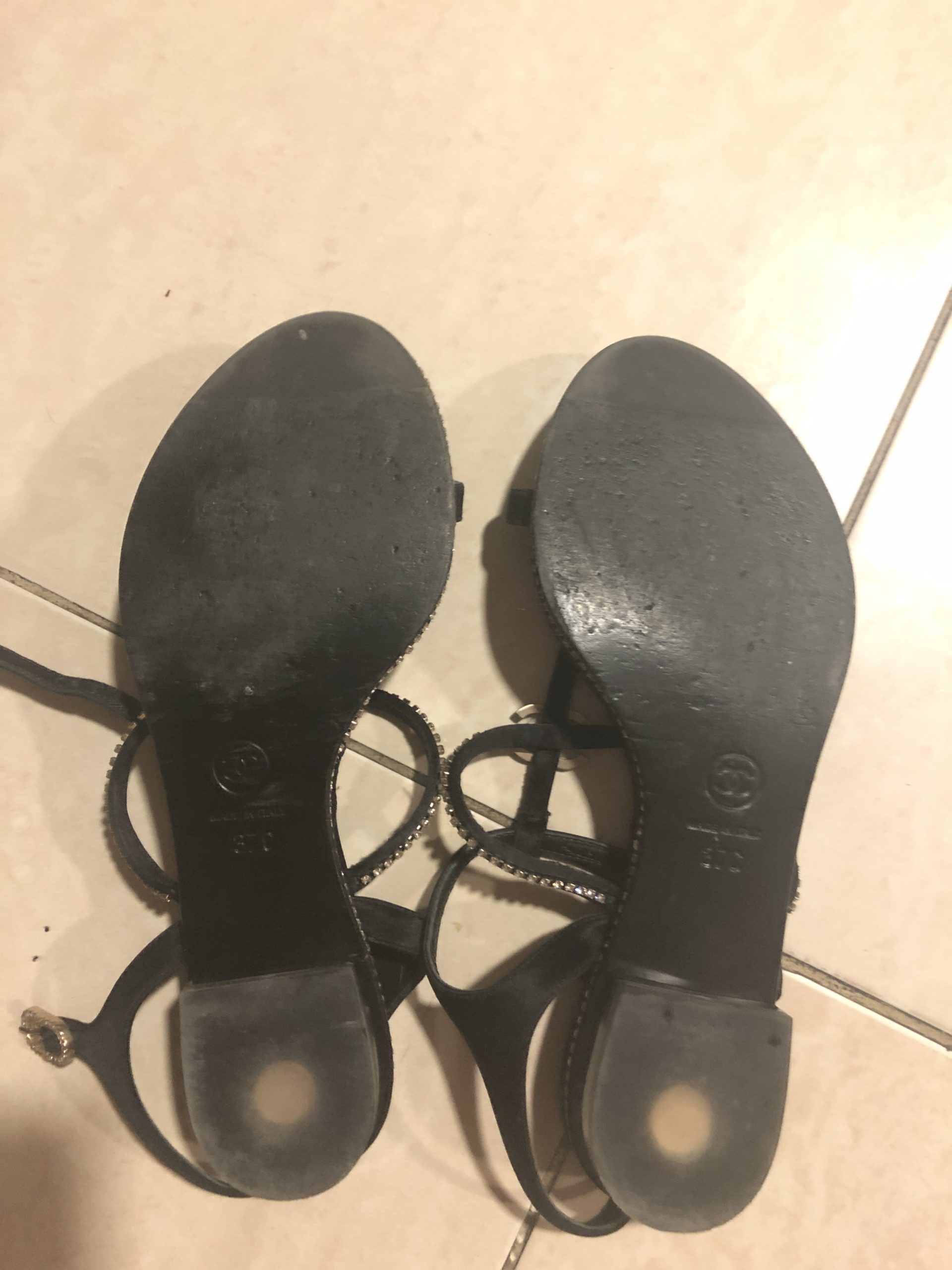 Pre Owned Chanel sandals size 37 EU | Perfect Condition