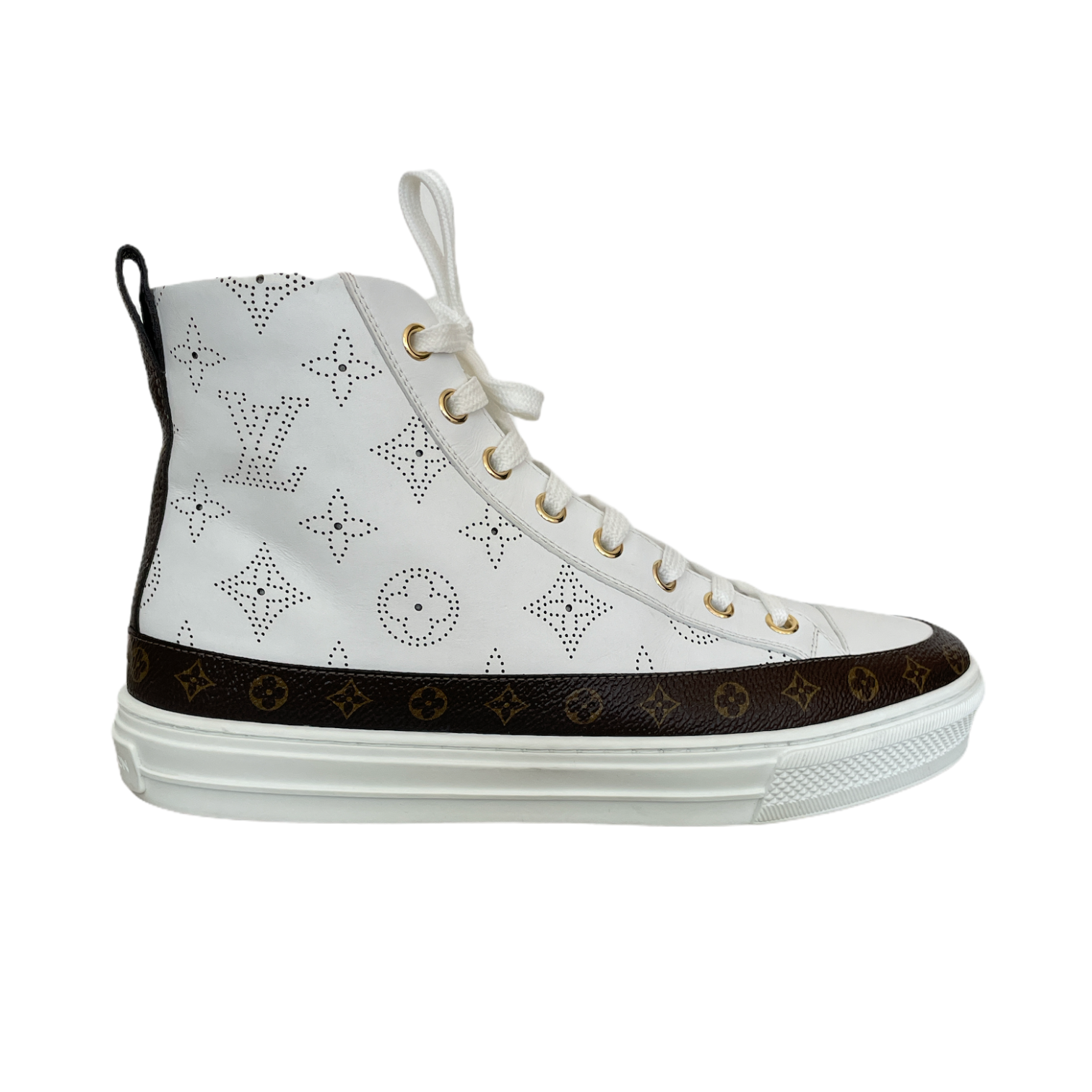 Louis Vuitton, Shoes, Louis Vuitton Authentic Sneaker Stellar Sneaker  Boot Monogram Only Worn Twice