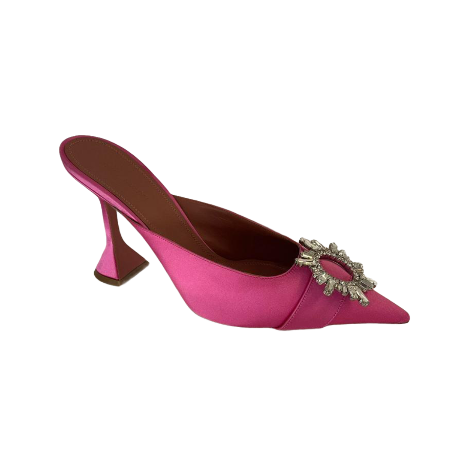 Pre Owned Amina Muaddi’s Pink Heels | Perfect Condition