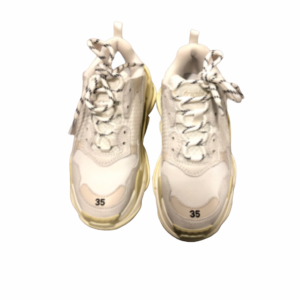 Balenciaga Triple S Beige White Sneakers