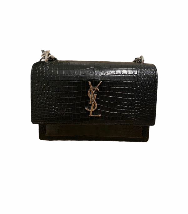 Pre Loved / Pre Owned YSL Patent Leather Clutch