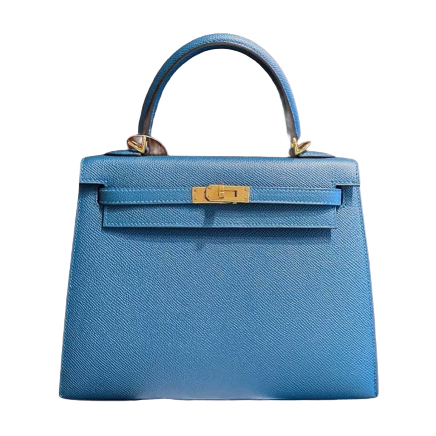 Hermes Kelly 25 Vert Bosphore GHW D