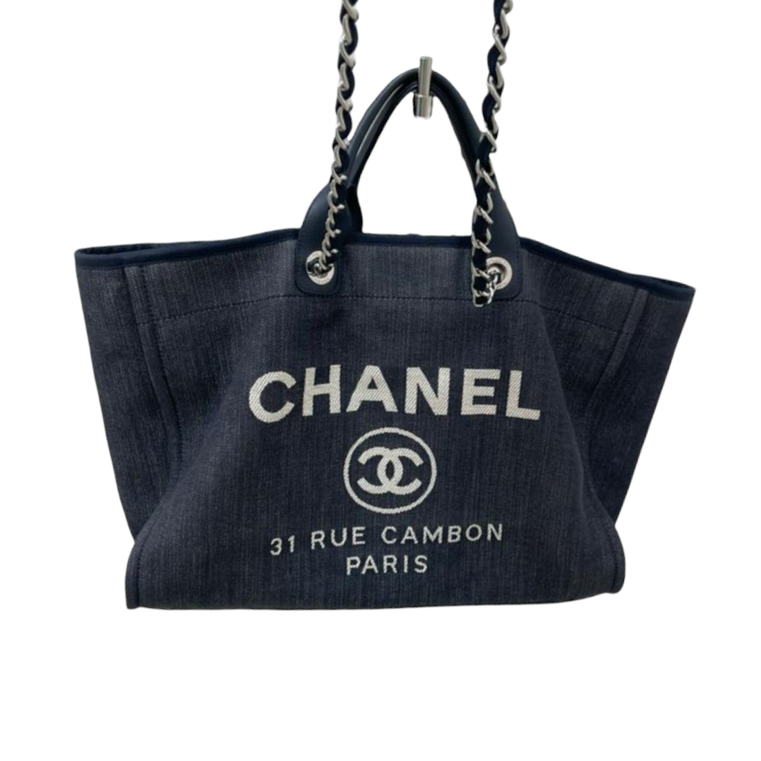 Pre Loved Chanel Deauville Tote bag in Dubai