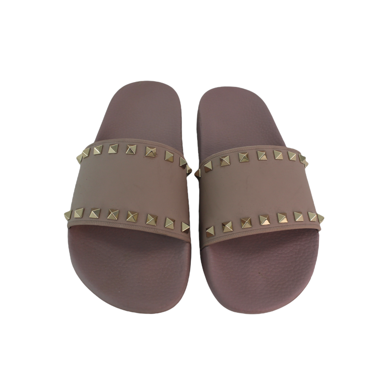 Valentino Rockstud Slide Sandals size 39 EU - The Luxury Flavor