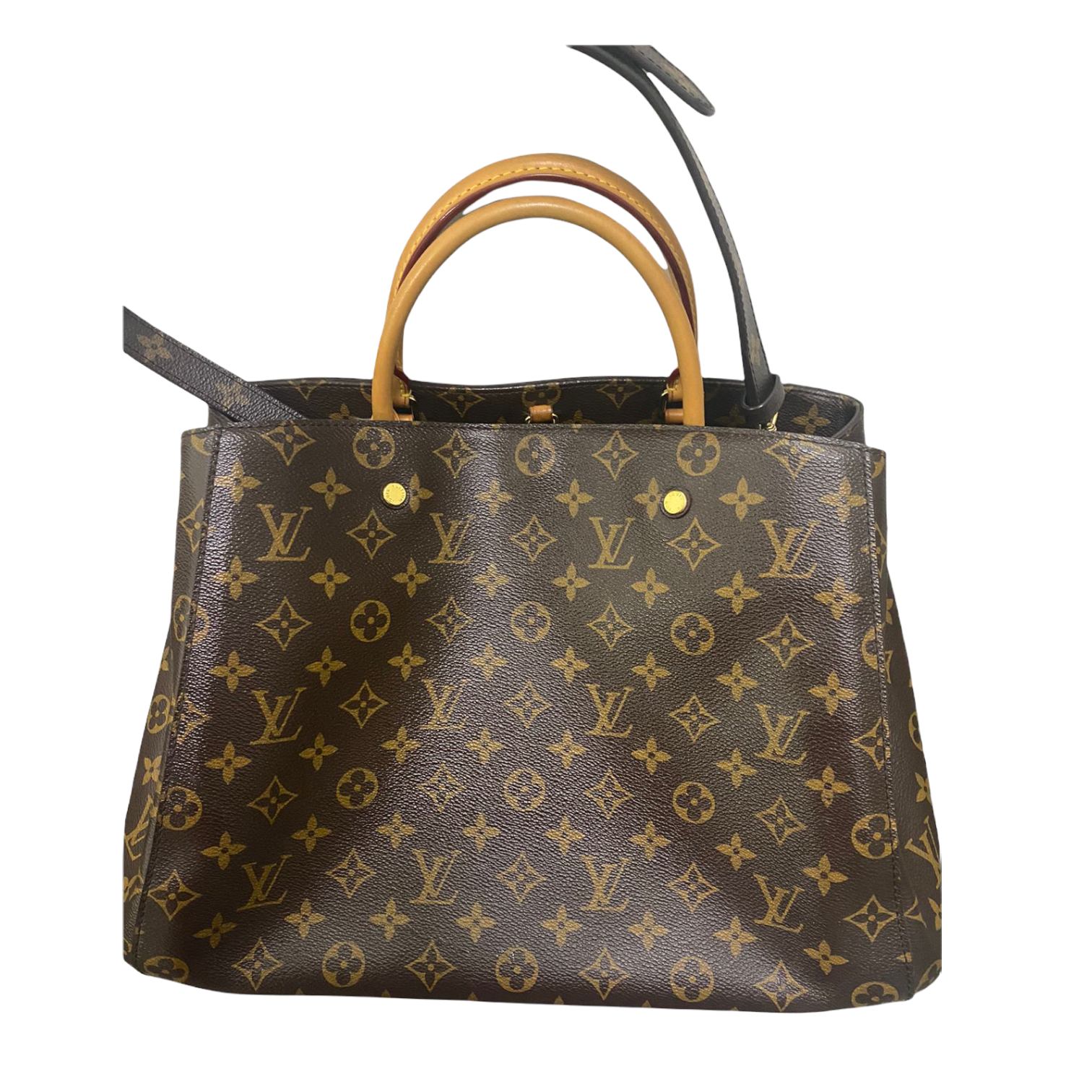 LOUIS VUITTON Empreinte Montaigne GM Black, FASHIONPHILE