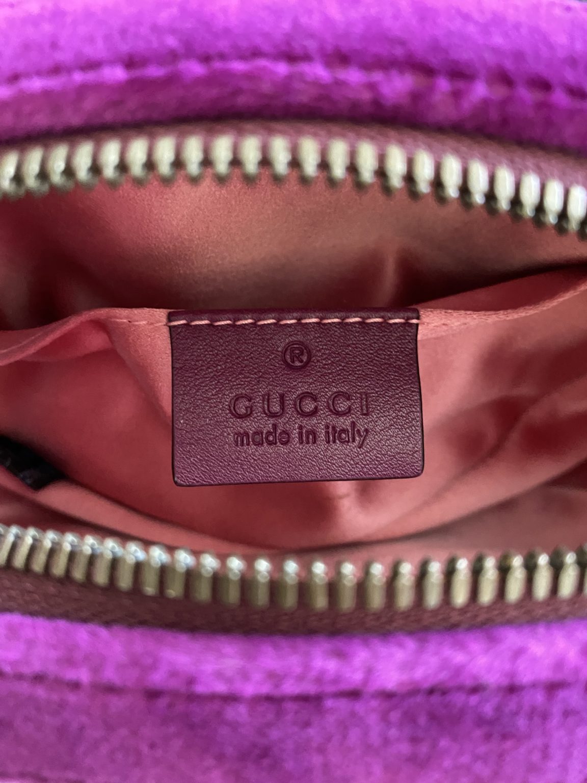 Gucci Velvet Belt bag The Luxury Flavor