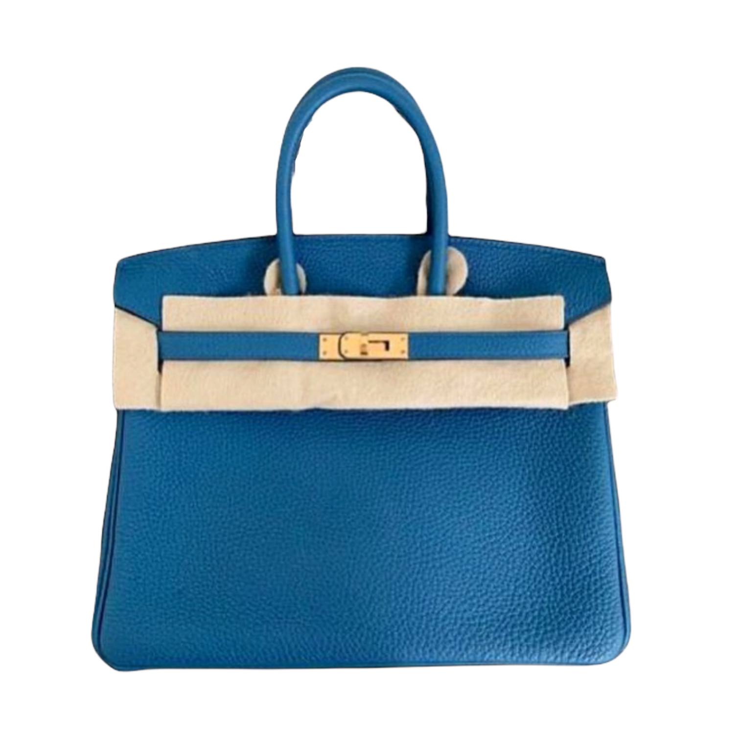 Hermes Birkin 25 Blue Cobalt Togo Ghw