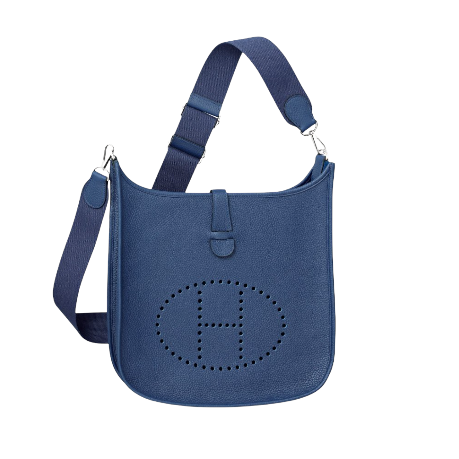 Hermes Evelyne GM Blue Navy Togo Phw