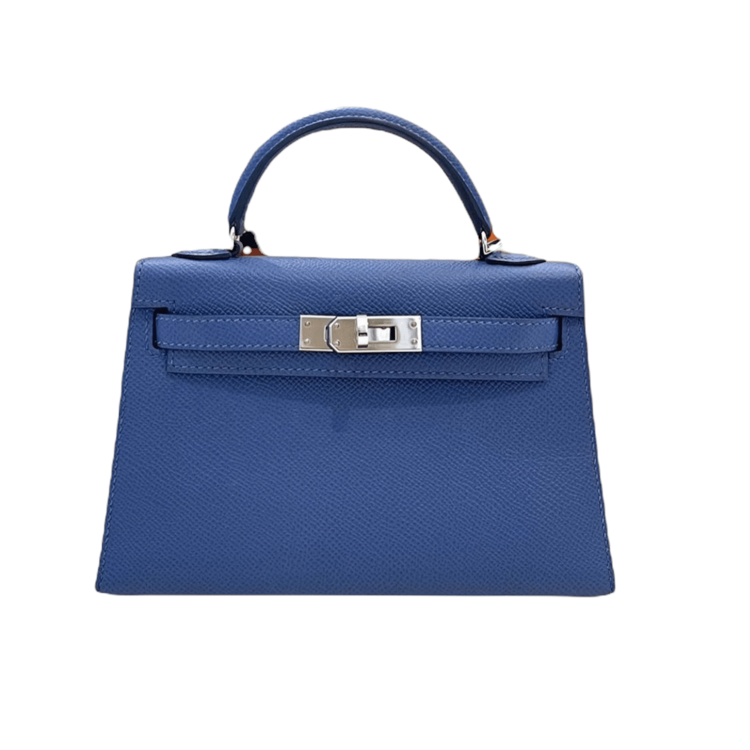 Hermes Kelly 20 Blue Brighton Epsom Phw - The Luxury Flavor