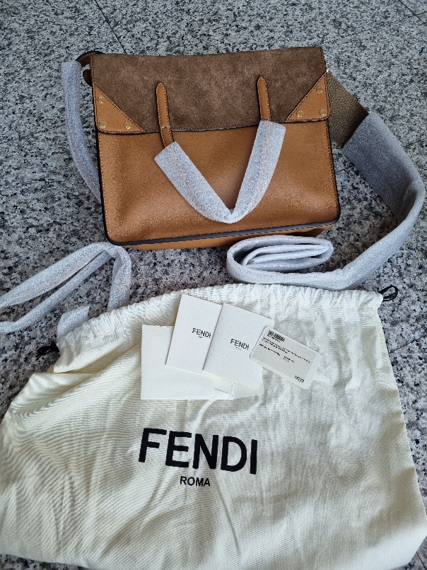 Fendi Brown Flip Shoulder Bag - The Luxury Flavor