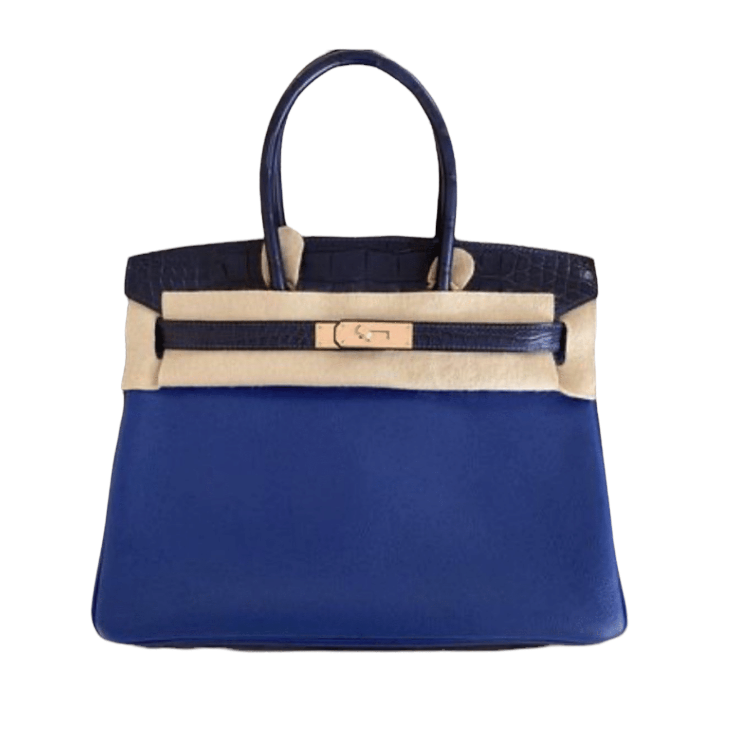 Hermes Birkin 30 Touch Blue Sapphire/Blue Marine Rose Ghw | The Luxury ...