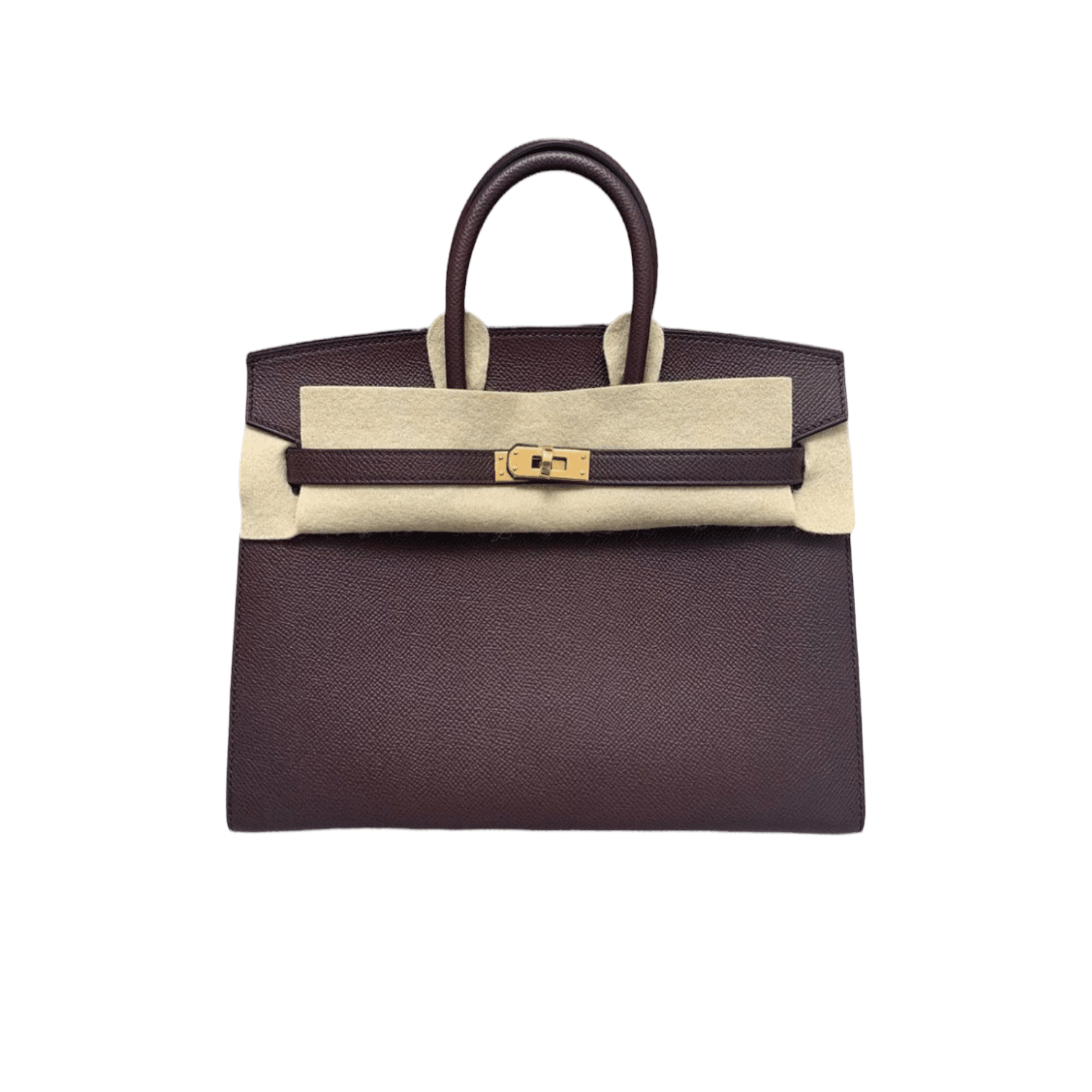 Hermes Kelly 28 Rouge Sellier Togo Gold Hardware - Vendome