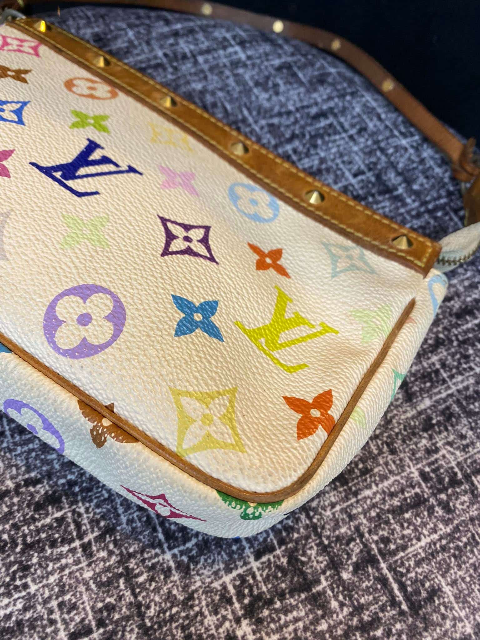 Limited Edition Louis Vuitton x Takashi Murakami Pochette – SFN