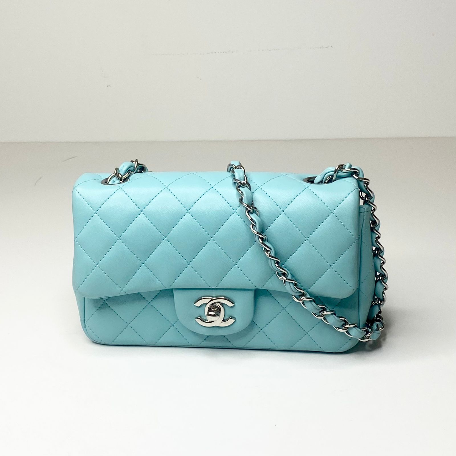 Mini Chanel Tiffany Blue Bag - The Luxury Flavor