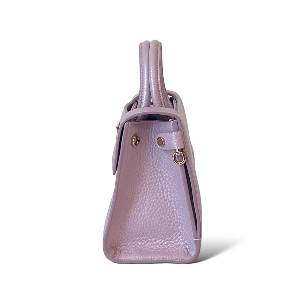 Lady Dior Medium bag in purple leather Dior  Second Hand  Occasion   Vintega