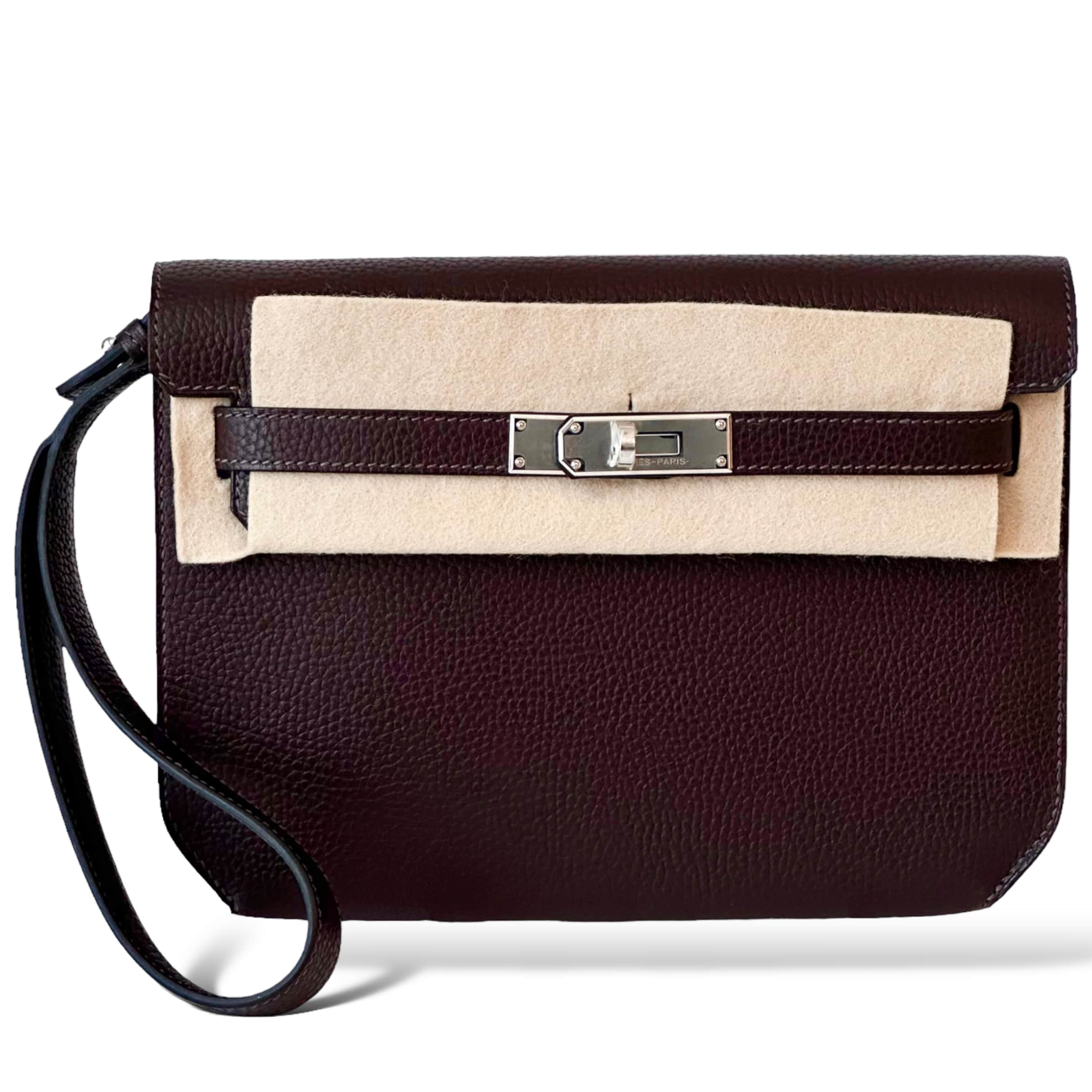 Hermes Kelly Depeche Ebene PHW - The Luxury Flavor