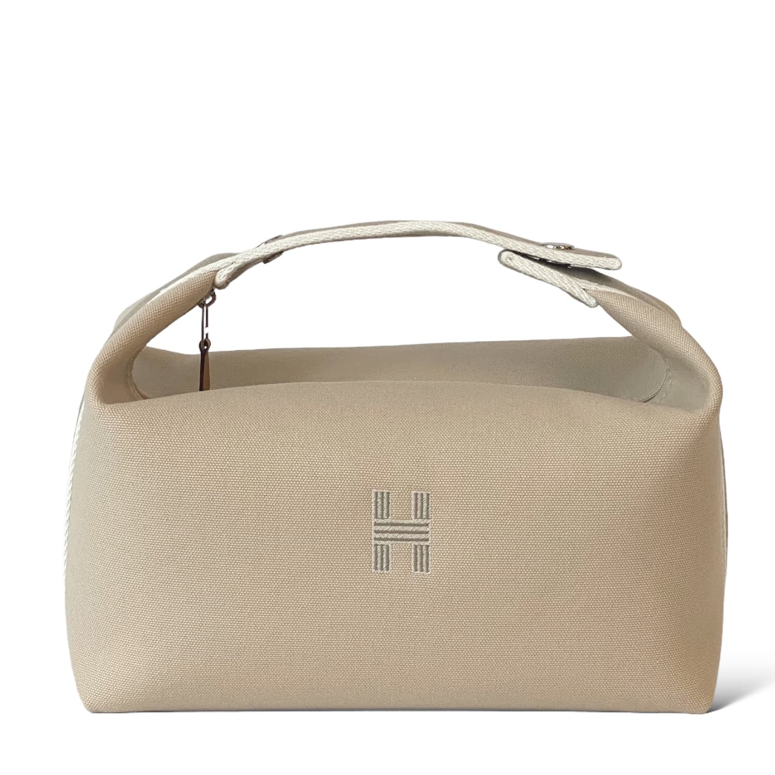 Sold at Auction: HERMES BRIDE-A-BRAC CASE IN CREAM