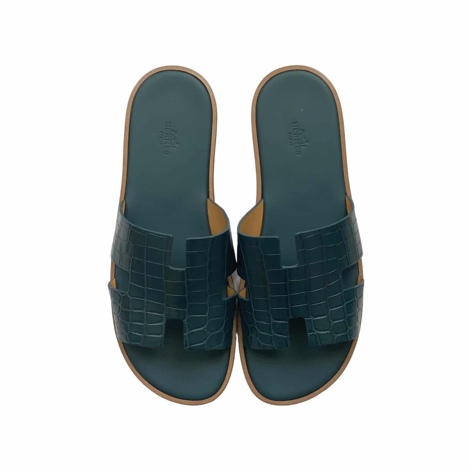 Izmir crocodile sandals