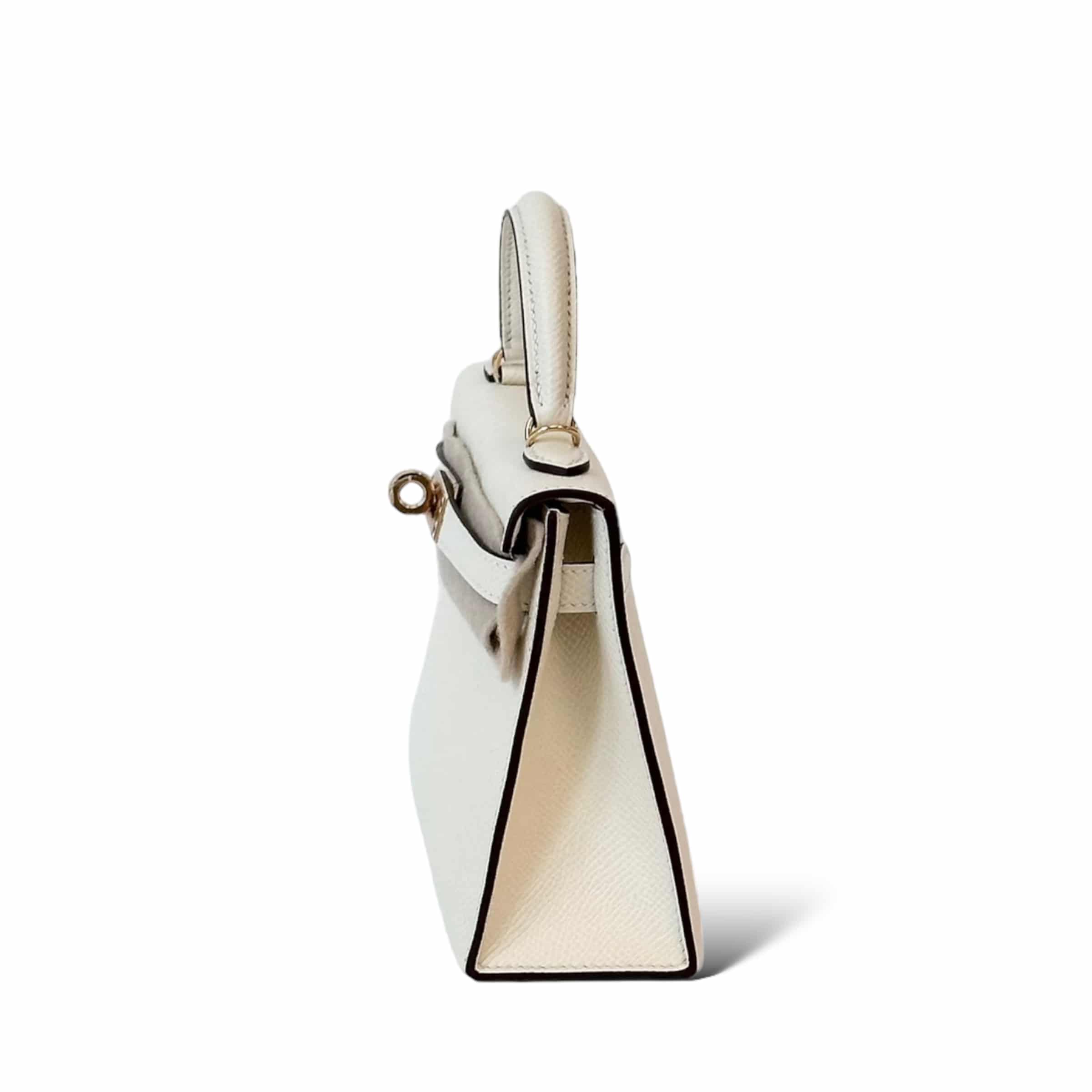 Hermes Mini Kelly Vert Jade GHW - The Luxury Flavor