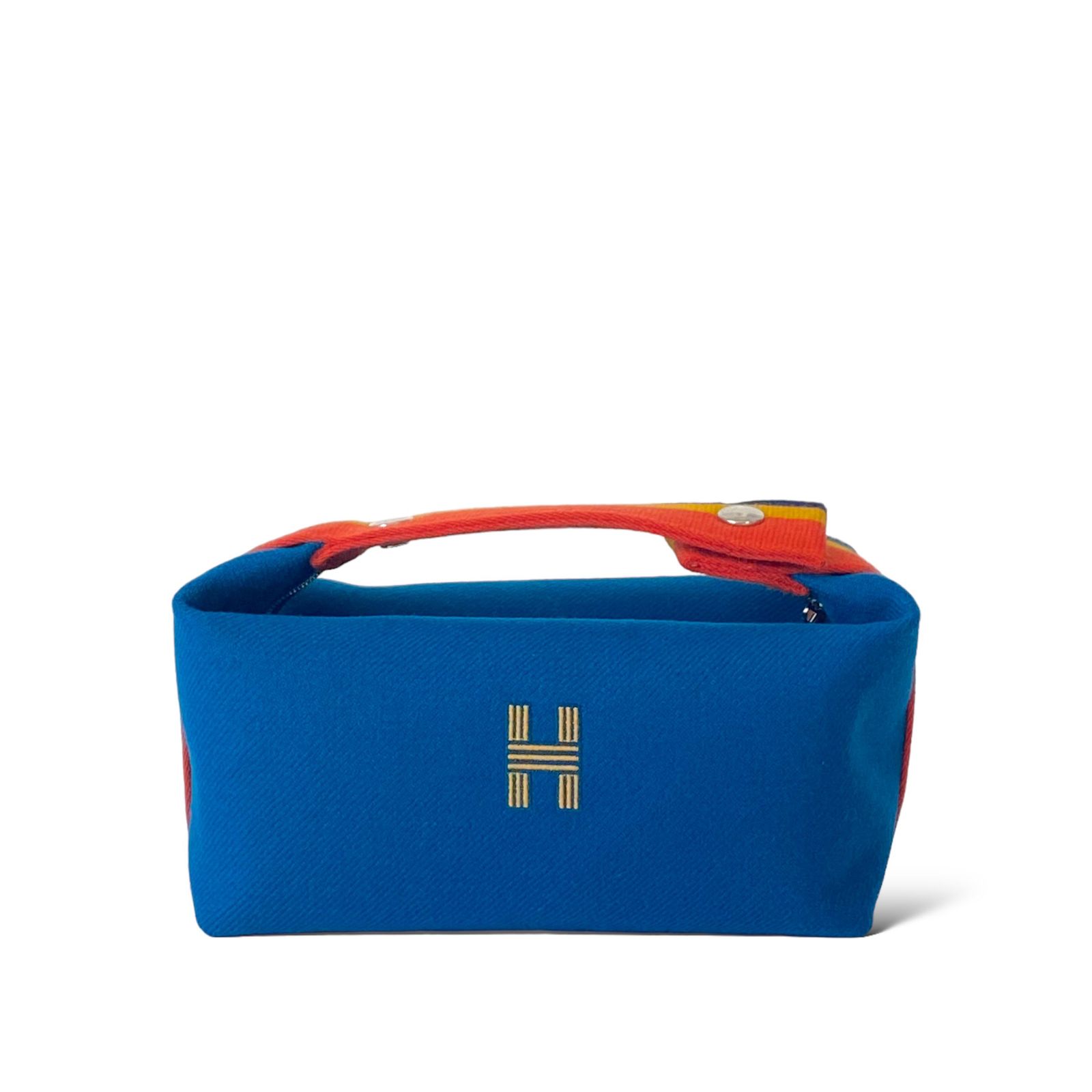Hermès Bride-a-Brac Rocabar case, small model $660 Bleu Paon