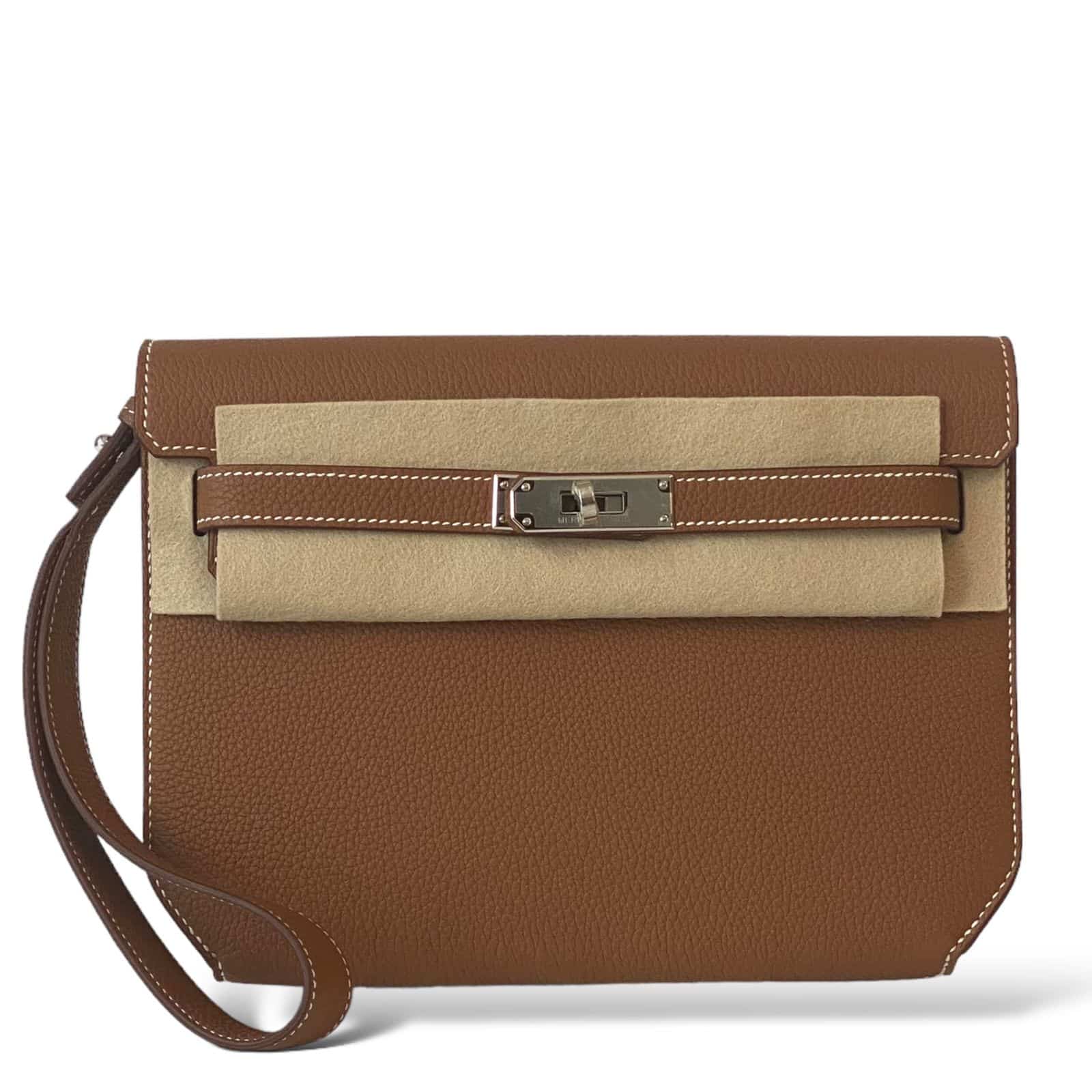 Hermes Kelly Depeche Gold Togo PHW | The Luxury Flavor