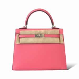 HERMES Togo Kelly Retourne 28 Etoupe 218280