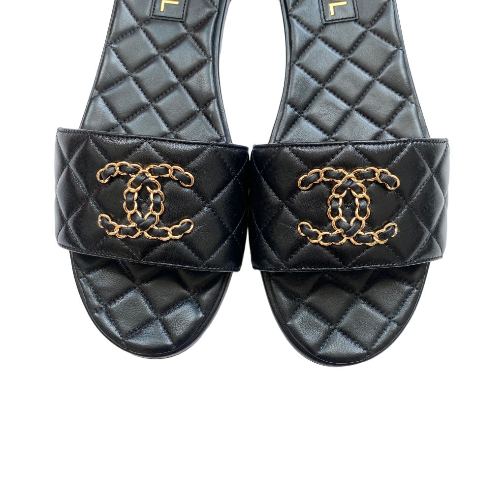 chanel sandals flip flops 41