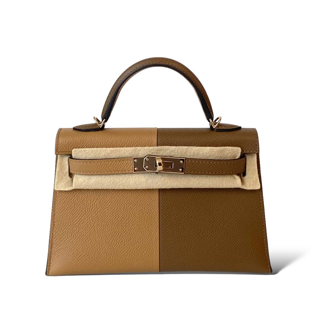 Hermes Kelly Mini Ostrich GHW - The Luxury Flavor