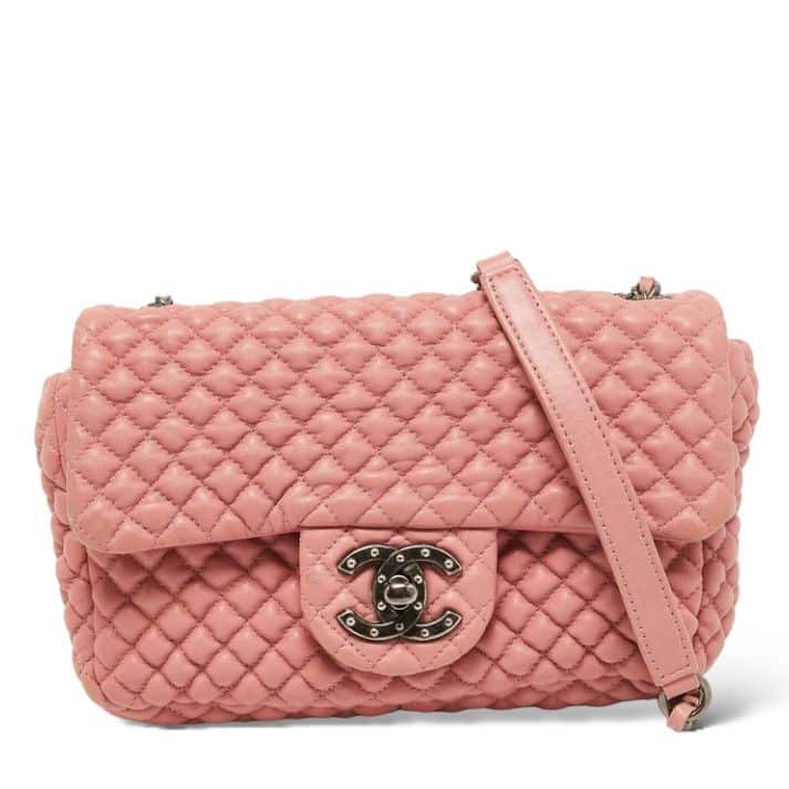 Chanel Multi Color Python Double Flap Bag