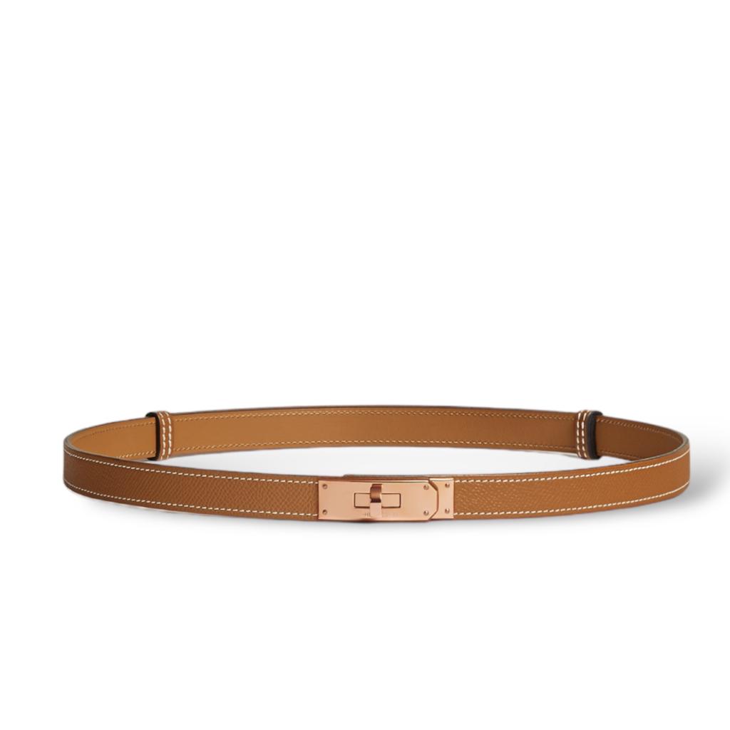 Hermes Kelly Belt Gold RGHW - The Luxury Flavor