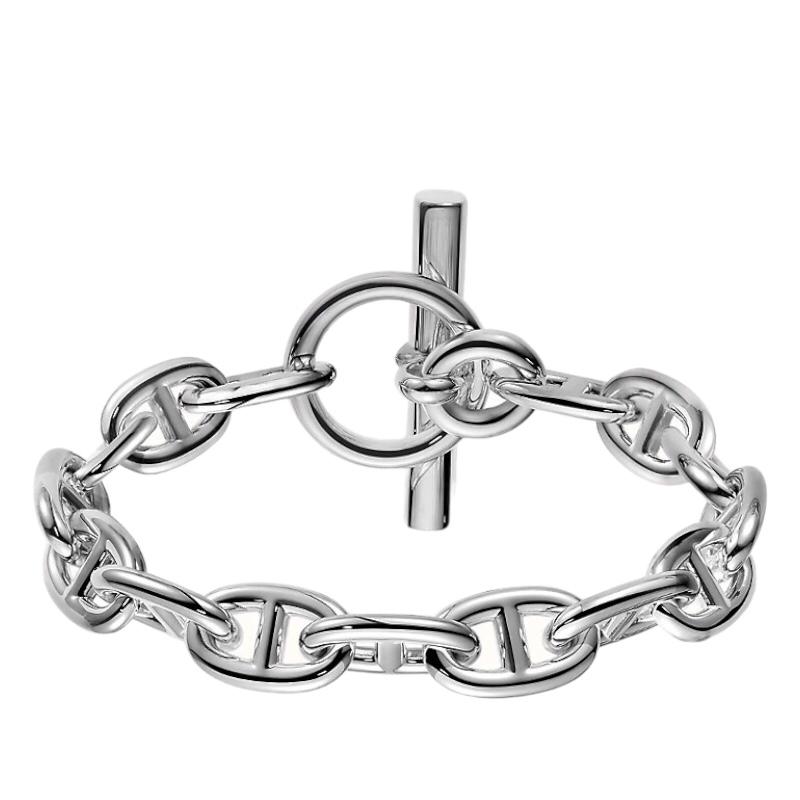 ceinture hermes chaine d'ancre t70 en cuir